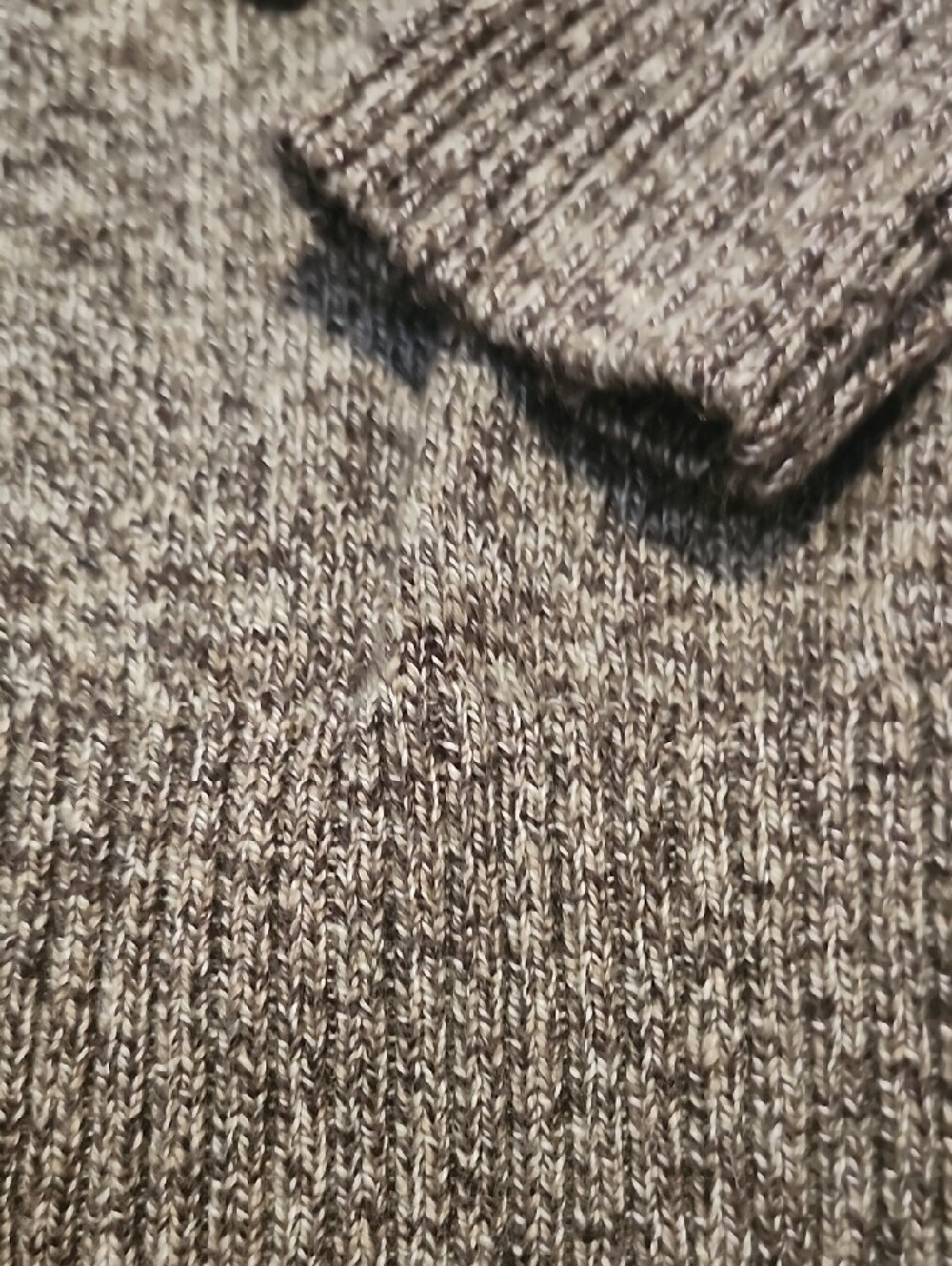 croft & barrow Men's Crewneck Sweater in Heather Brown Medium M - Picture 5 of 7